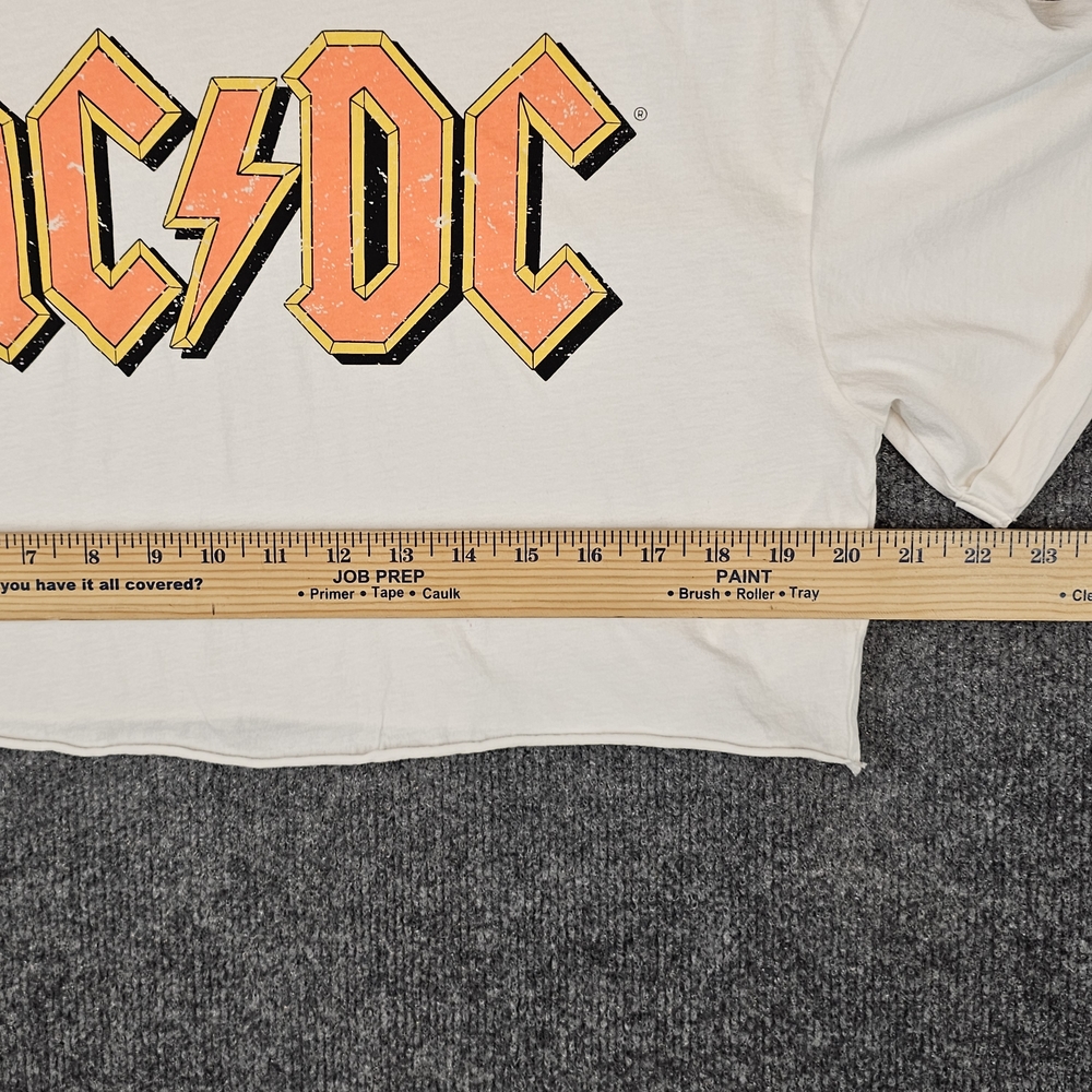 H&M White Tee with Orange and Black Graphic - Picture 5 of 7